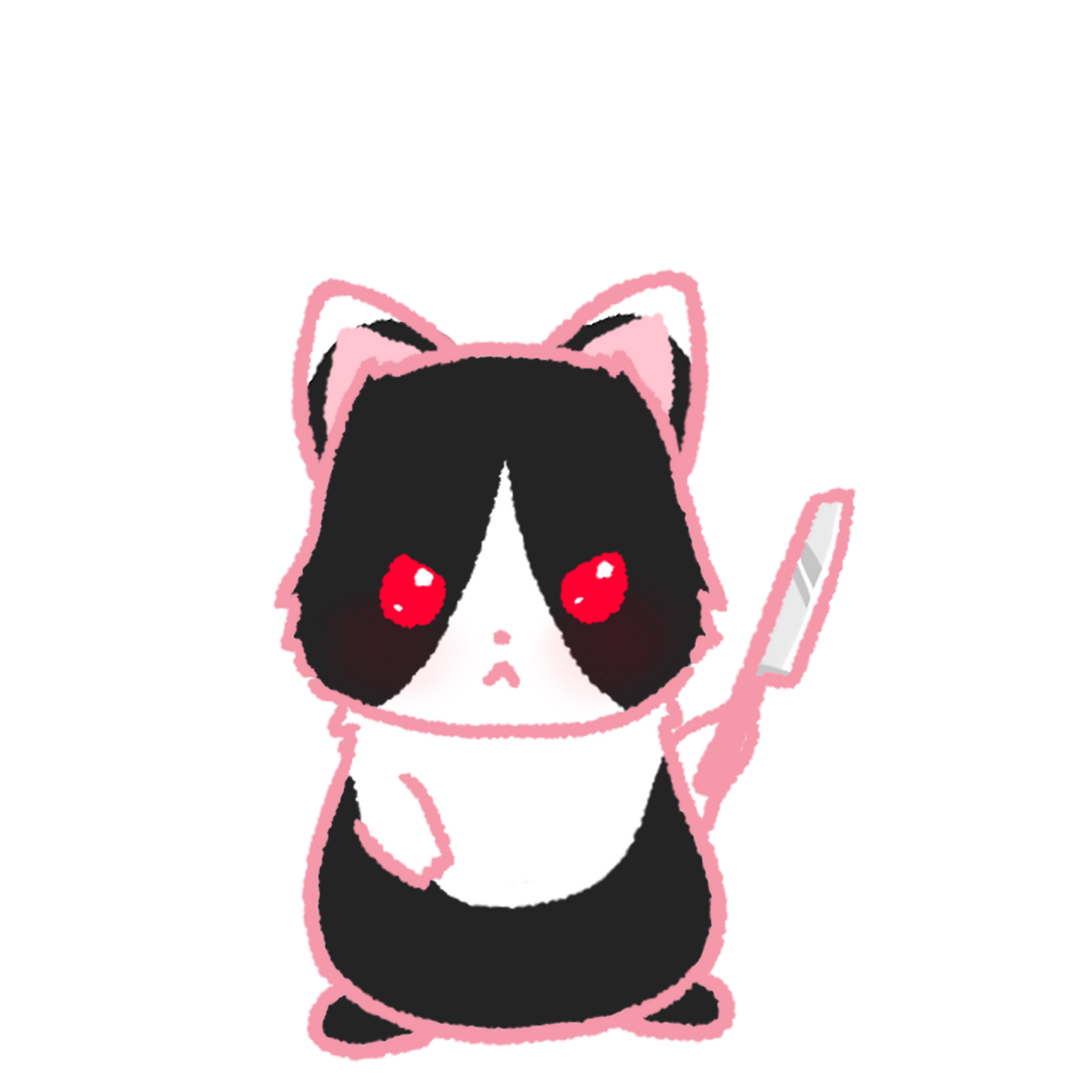 Killer Kitty Charm