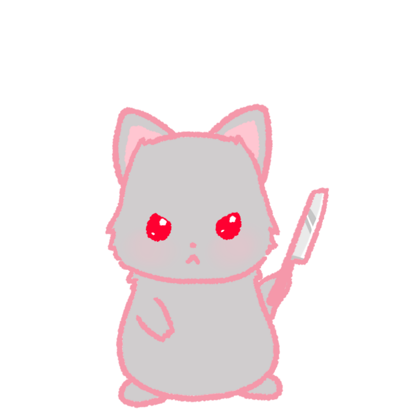 Killer Kitty Charm