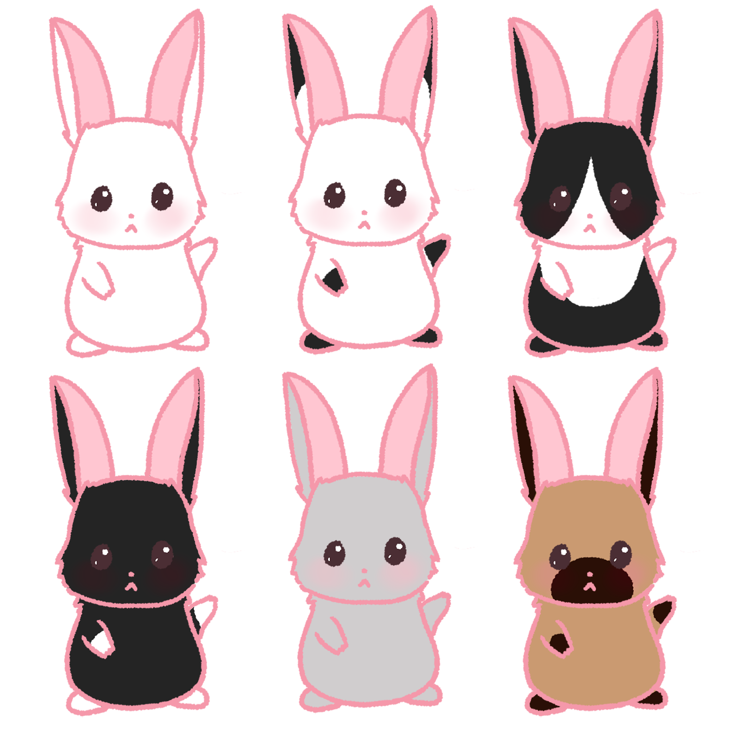 Happy Bunny Charm [Pre-order]