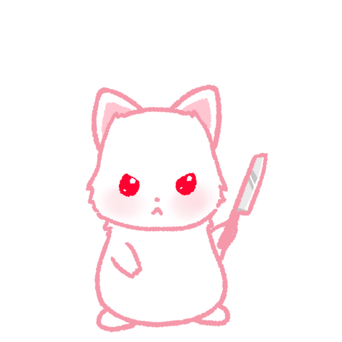 Killer Kitty Charm