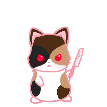 Killer Kitty Charm