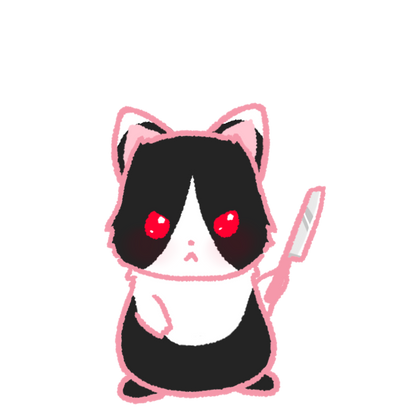 Killer Kitty Charm
