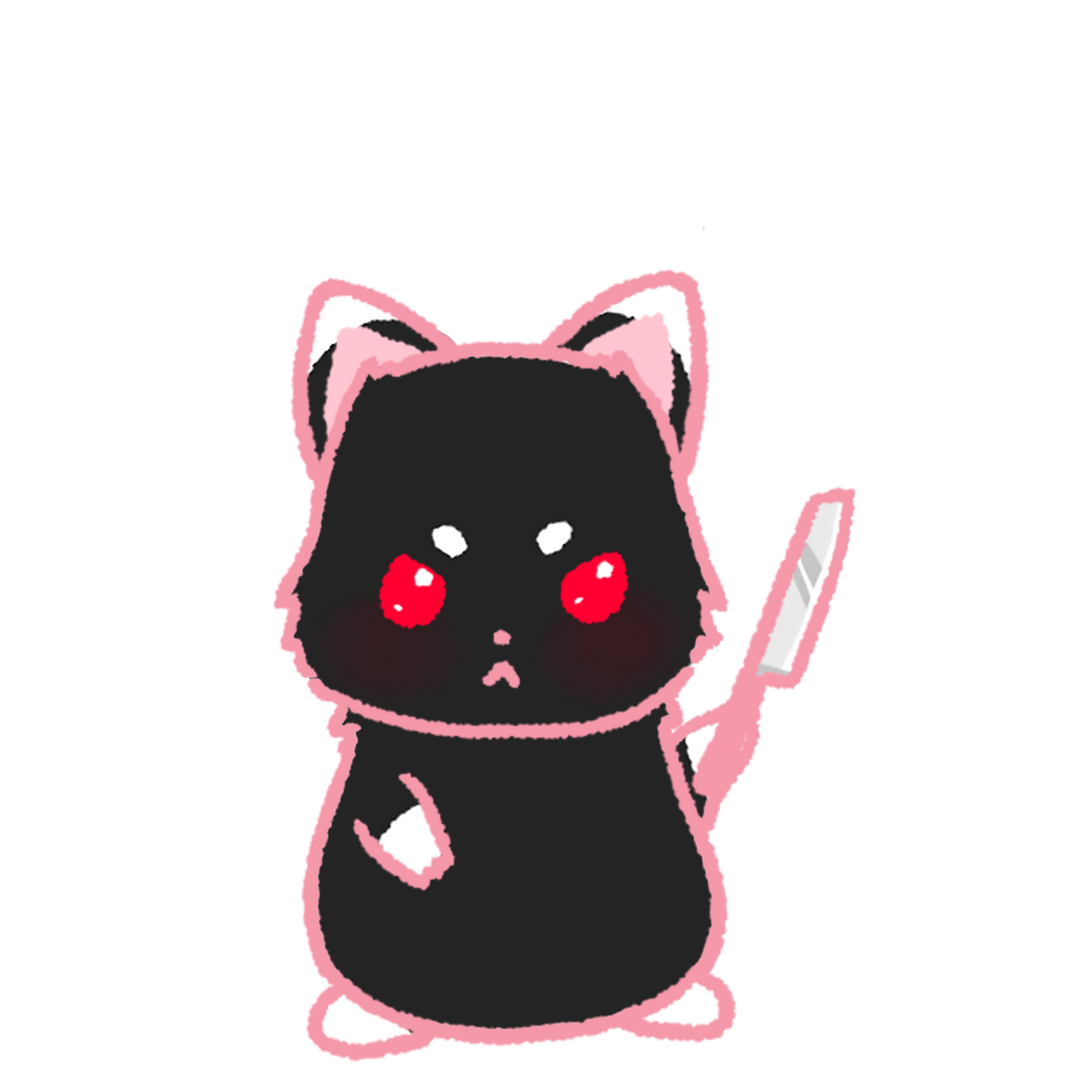 Killer Kitty Charm