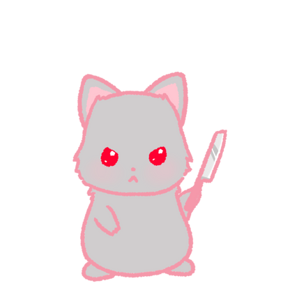 Killer Kitty Charm
