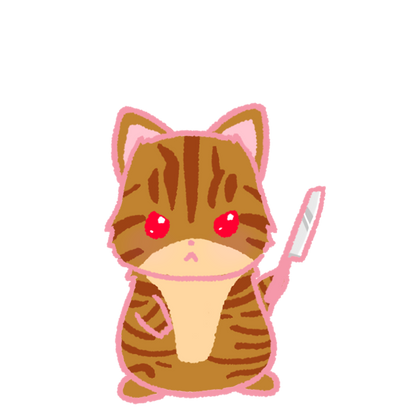 Killer Kitty Charm