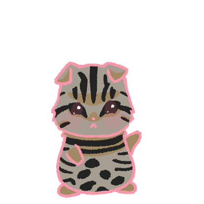 Sad Kitty Charm [Pre-order]