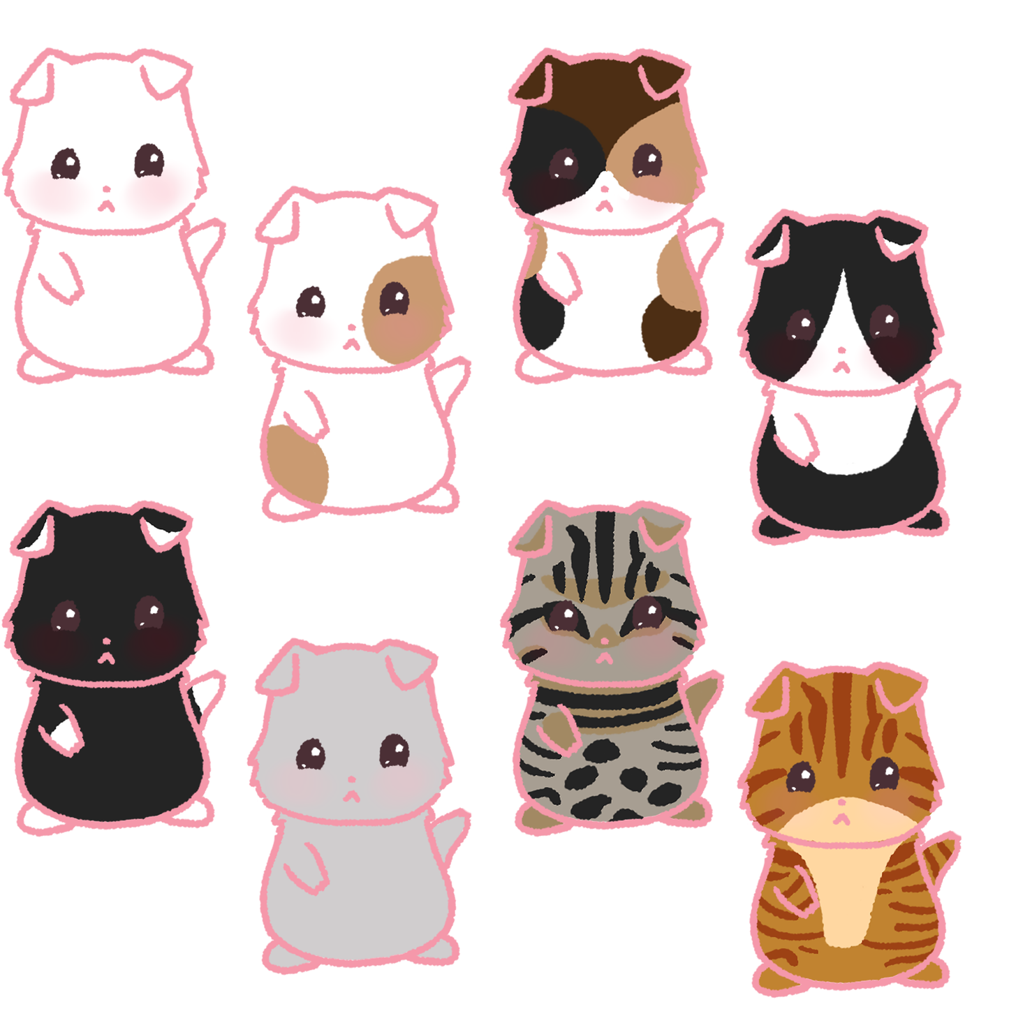 Sad Kitty Charm [Pre-order]