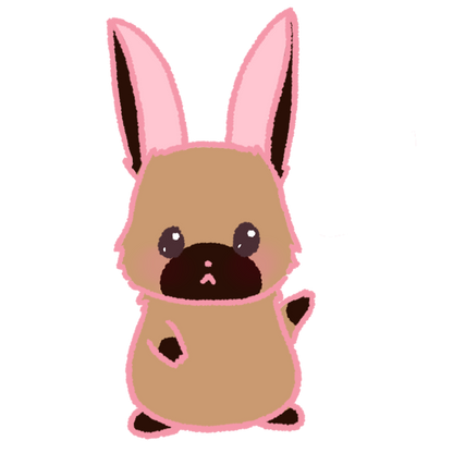 Happy Bunny Charm [Pre-order]