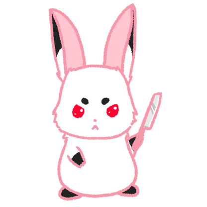 Killer Bunny Charm
