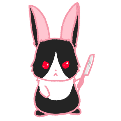 Killer Bunny Charm