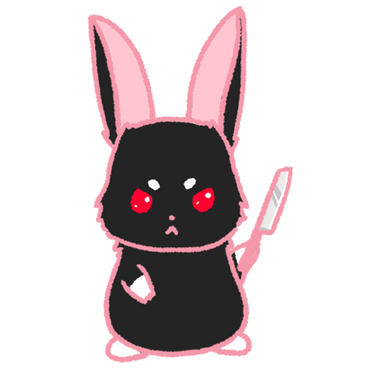 Killer Bunny Charm