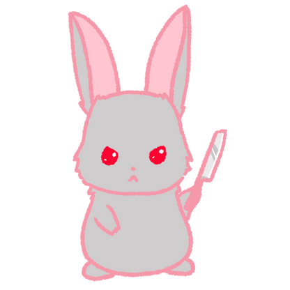 Killer Bunny Charm