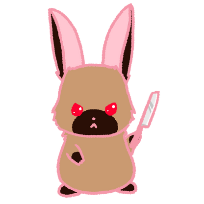 Killer Bunny Charm